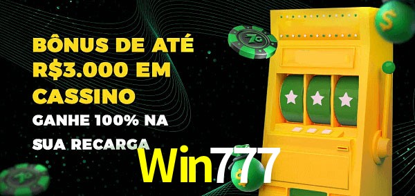 Win777 melhor bônus de depósito
